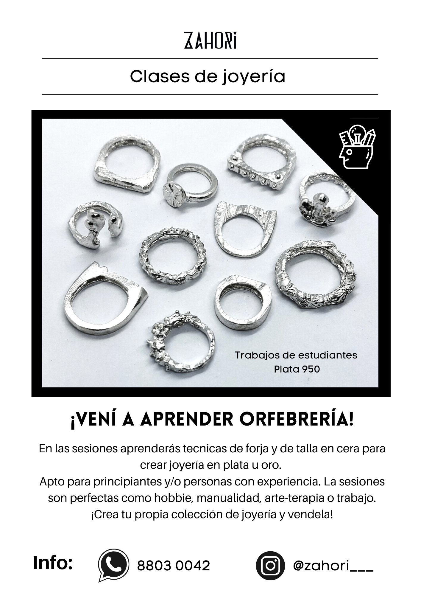 Paquete de clases de joyería (orfebrería)